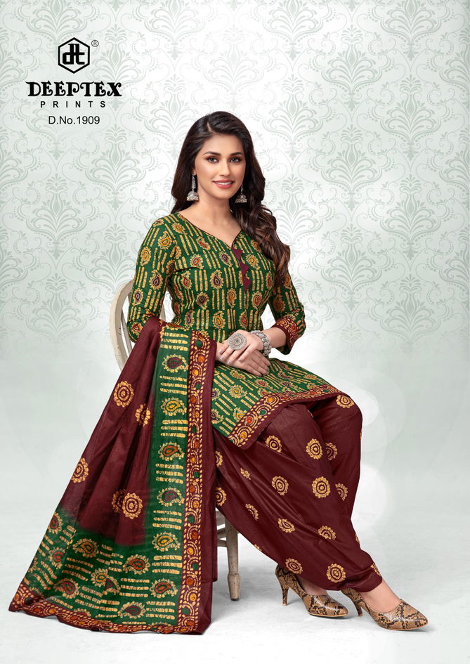 Deeptex Batik Plus Vol 19 Regular Wear Wholesale Cotton Dress Material Catalog
